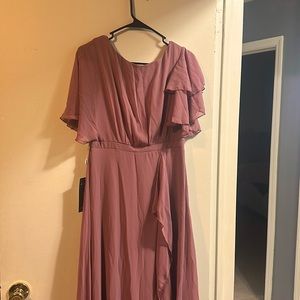 Shein brand new dusty pink dress